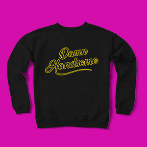 Products: Damn Handsome Sweater - Gold Standard