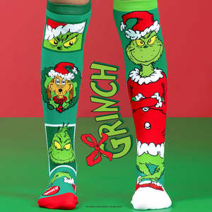 Gift: Merry Grinchmas Socks