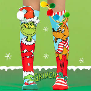 Gift: Grinch and Max Socks