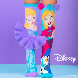 Gift: Elsa and Anna Socks