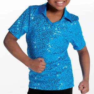 Unisex: Sequin Collar Shirt