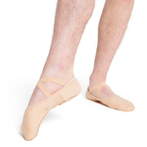 Boys: Hanami Canvas Ballet Shoe (Nude)