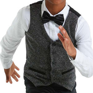 Boys: Boy's Woven Metallic Vest