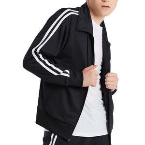Winter Warmers: Stripe Sleeve Track Jacket