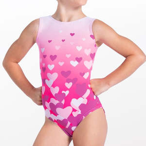 Ombre: Happy Print Tank Leotard