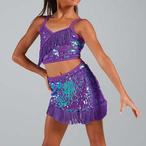 To Hire: Asymmetrical Sequin Fringe Set