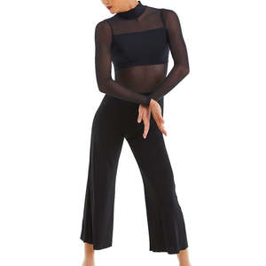 Culotte Unitard with Mesh