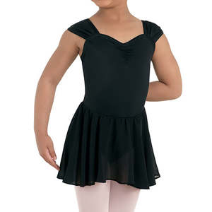 Skirts Dresses: Girls Shirred Sleeve Dress