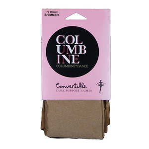 Tights 1: Convertible Shimmer Dance Tights – 70 Denier