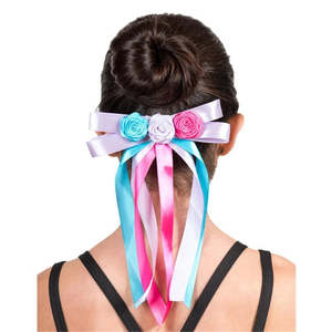 Class Accessories: Barrette Flower Ribbon