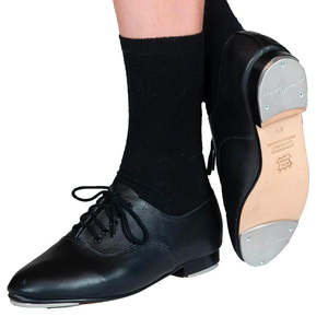 Tap Shoes: Boy's Oxford Tap-on