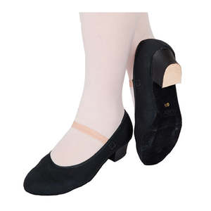 Character Cabaret: PW Canvas Character Shoe (Cuban Heel)