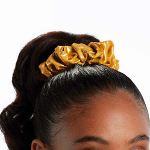 Hair Accessories 1: Metallic Scrunchie