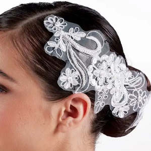 Hair Accessories 1: Sequin Filigree Applique