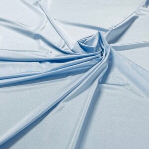 Shiny Nylon Spandex Periwinkle