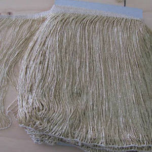 Products: Stretch Fringing 30cm glitter in Gold