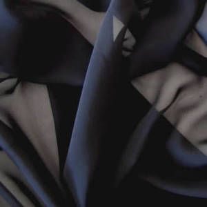 Products: Black Plain Chiffon 112cm Wide Remnant 1.9m