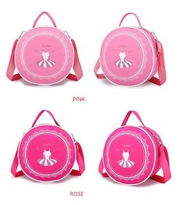 Bags: Fashion Girl Ballet Small Round Barrel Bag