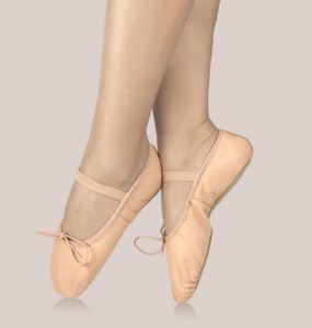 leather Ballet shoes: Leather Full Sole Ballet Shoes