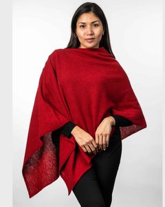 Nz Made Merinos: Koru Two Way Poncho KO798 - Rata