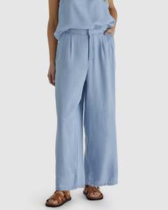 Sass: Sass Rye Pant 18627PWSS - Chambray
