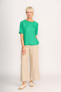 Preen Ric Rac Scoop Top TP14552 - Green