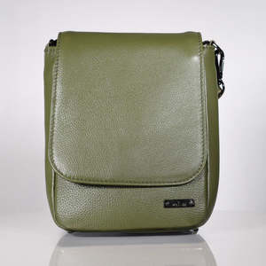 Minx Hobby Lobby Leather Bag - Khaki