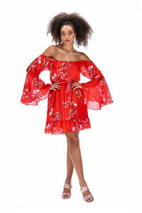 Augustine Scarlett Dress r9207