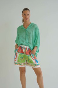 Worthier The Label Aurora Shirt WY-2295 - Spring Green