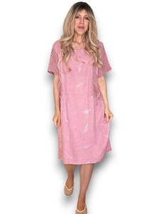 Helga May C'est La Vie Easy Dress - Antique Berry