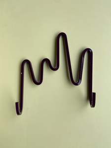 Sitting Pretty Design: Tidal Wave Hook - Plum