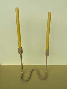 Wiggle Candelabra - Toffee