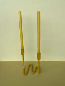 Shockwave Candelabra - Mustard