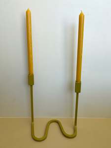 Wiggle Candelabra - Chartreuse