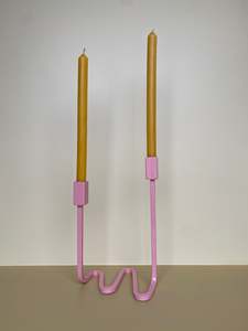 Hooks Candelabras: Shockwave Candelabra - Pink
