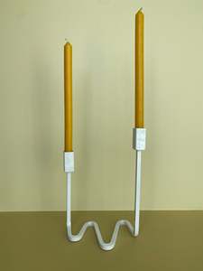 Shockwave Candelabra - Off White