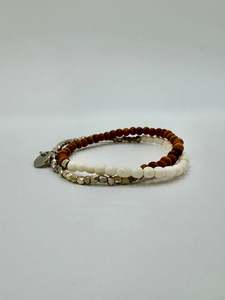 Street Style 1: Bone/Sandalwood Double Wrap