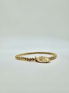 St Christopher Bracelet/Gold
