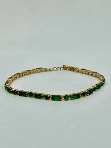 Emerald Tennis Bracelet