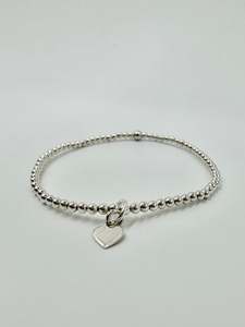 Bracelet: Petite Heart Charm Bracelet