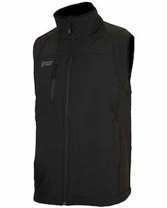 Tops: Stoney Creek Mens Softshell Vest Black