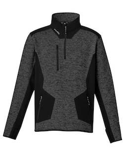 SYZMIK Streetworx Knit Zip Pullover