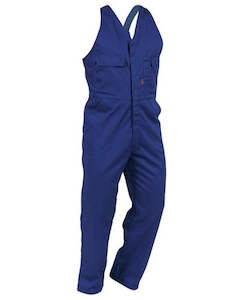 Overalls: BISON Easy Action Bib Overall Royal Blue
