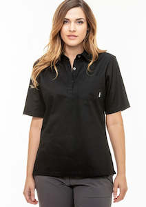 Womens Workwear: SWANNDRI Womens Tasman Shirt Black
