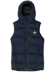 Womens Workwear: Stoney Creek Womens Thermoflex Hooded Vest Blue