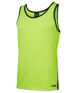 Hi Vis Yellow: JBs Hi Vis Contrast Singlet