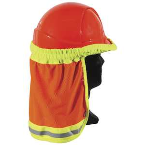 Socks Hats Glasses Ppe: ESKO Hi Vis Hard Hat Sun Shield