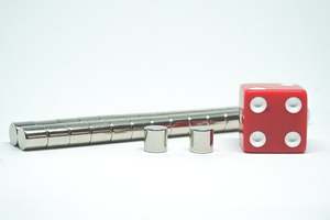 Cylinder Magnets: 6mm Dia x 6mm  |  Pack of 32