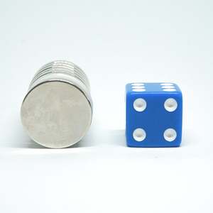 Cylinder Magnets: 20mm Dia x 3mm  |  Pack of 8
