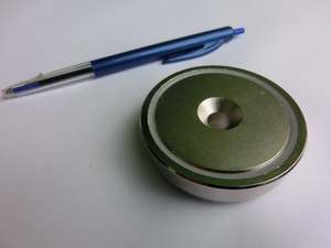 Magnets With Holes: 60mm Dia x 15mm Pot Magnet  |  Pack of 1